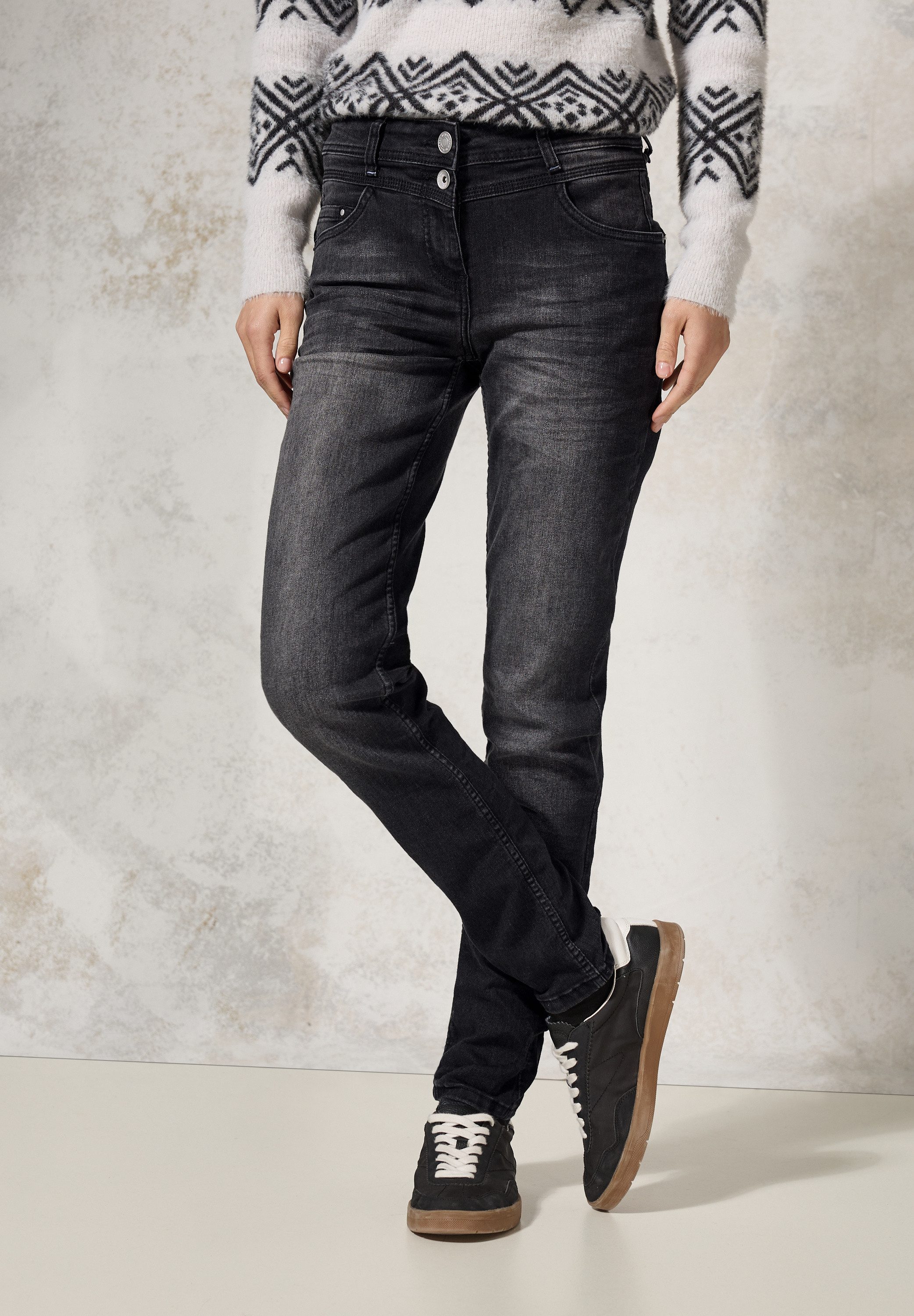 CECIL Slim-fit-Jeans Style Toronto im Five-Pocket Style günstig online kaufen