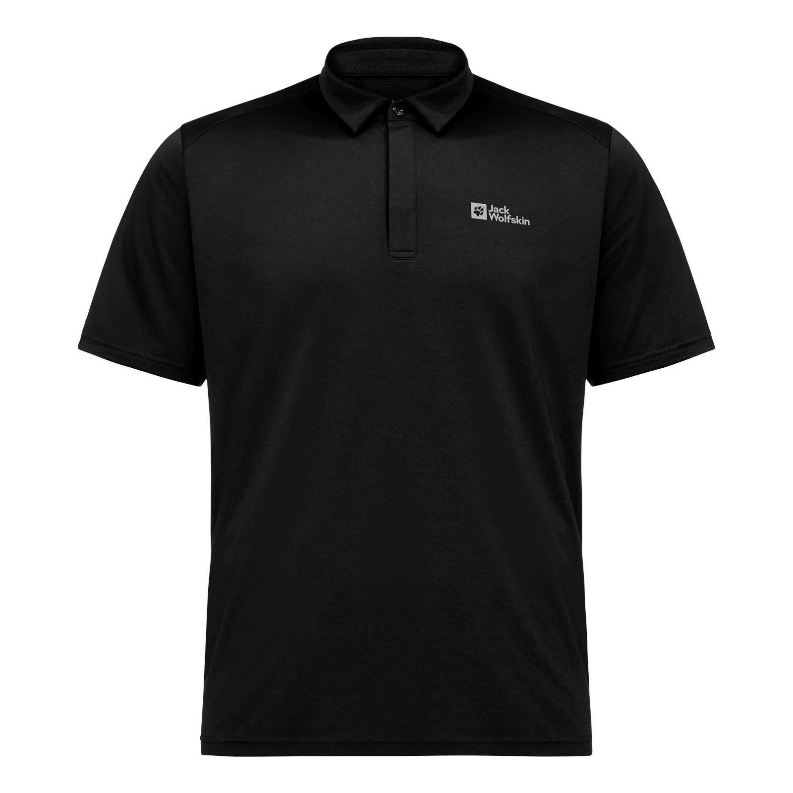 Jack Wolfskin Poloshirt Delgami Polo mit verdeckter Knopfleiste günstig online kaufen