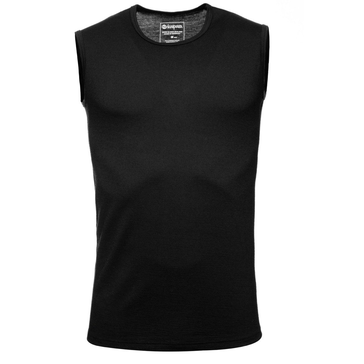 Funktionsunterhemd Merino ärmelloses Unterhemd Herren Slimfit 150 leicht