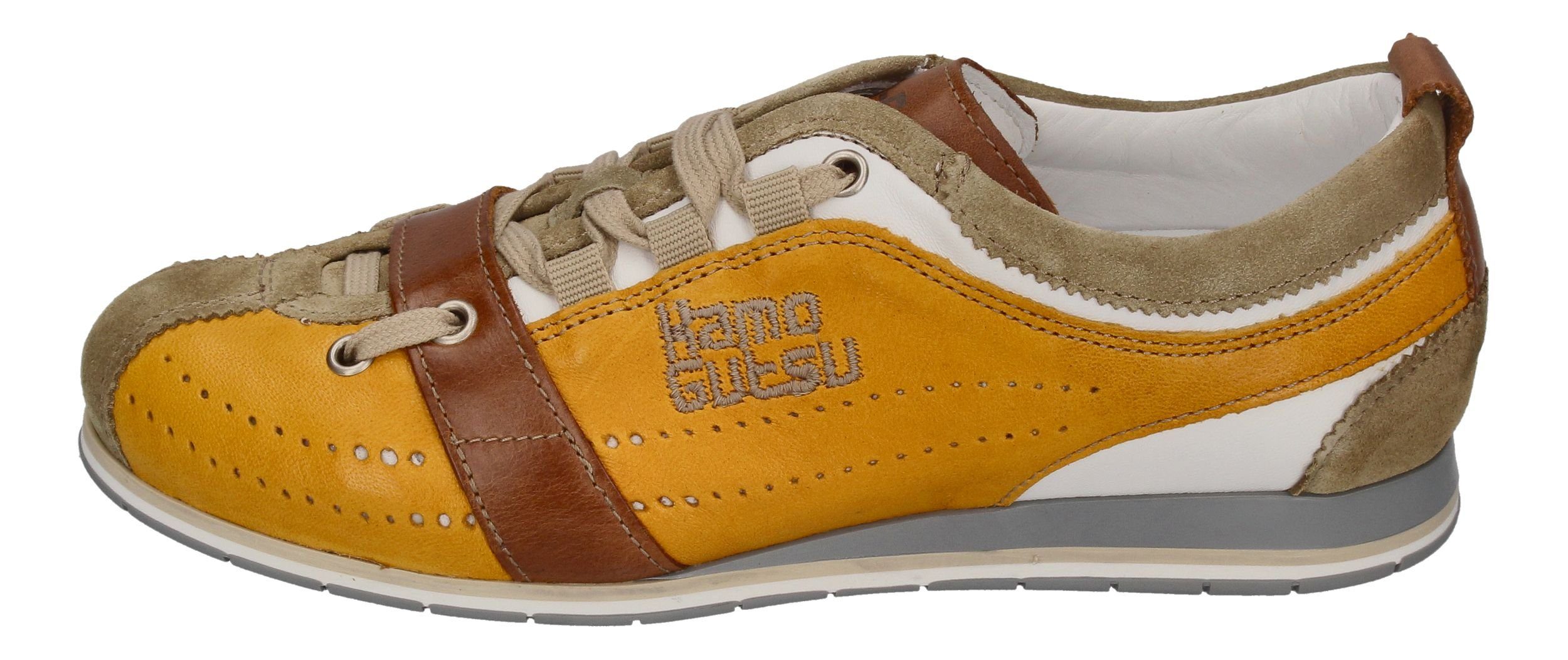 Kamo-Gutsu TIFA 002 Sneaker kaki ocra günstig online kaufen