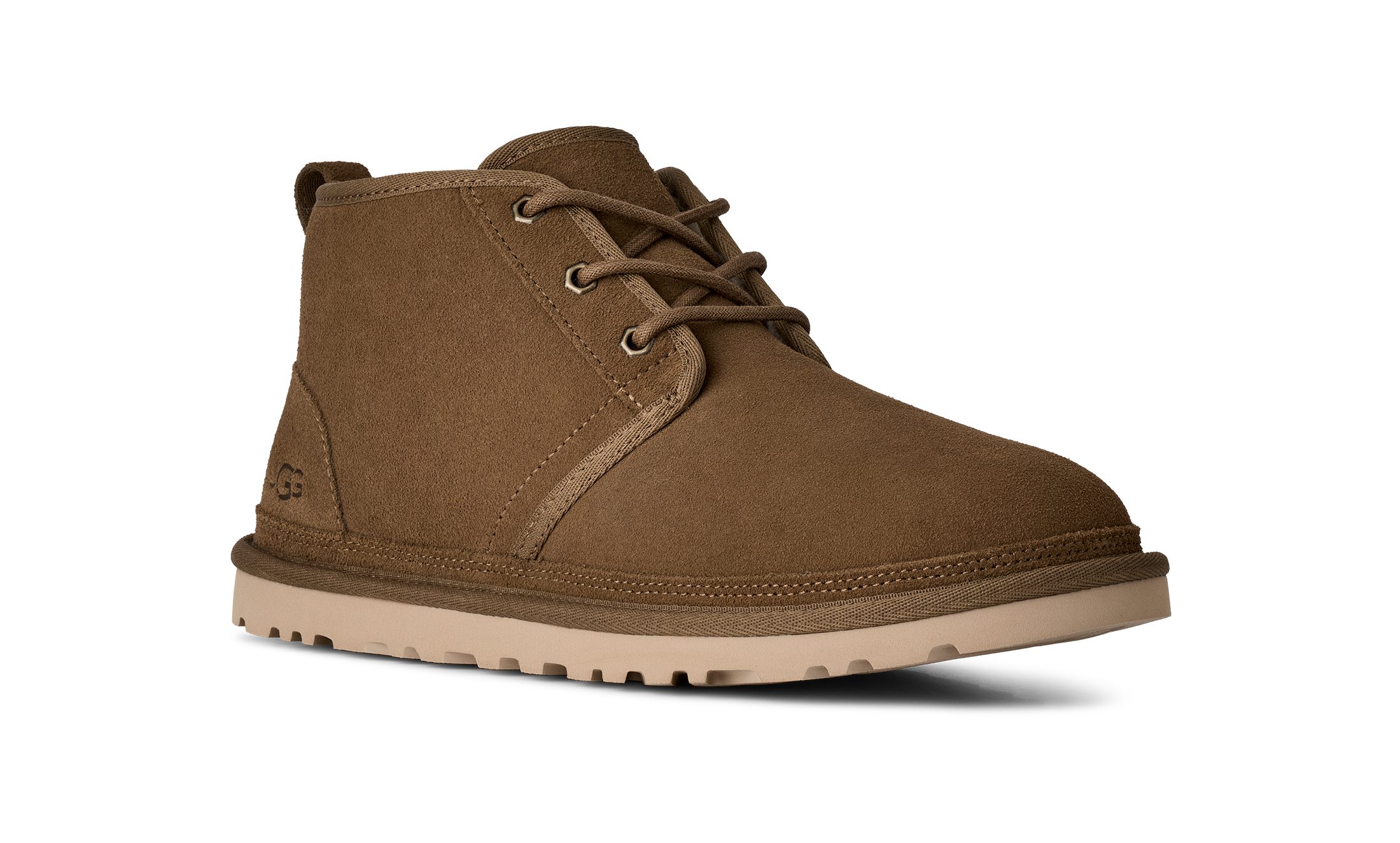 UGG M NEUMEL Winterboots Schnürboots mit Ziernähten und Logoprägung