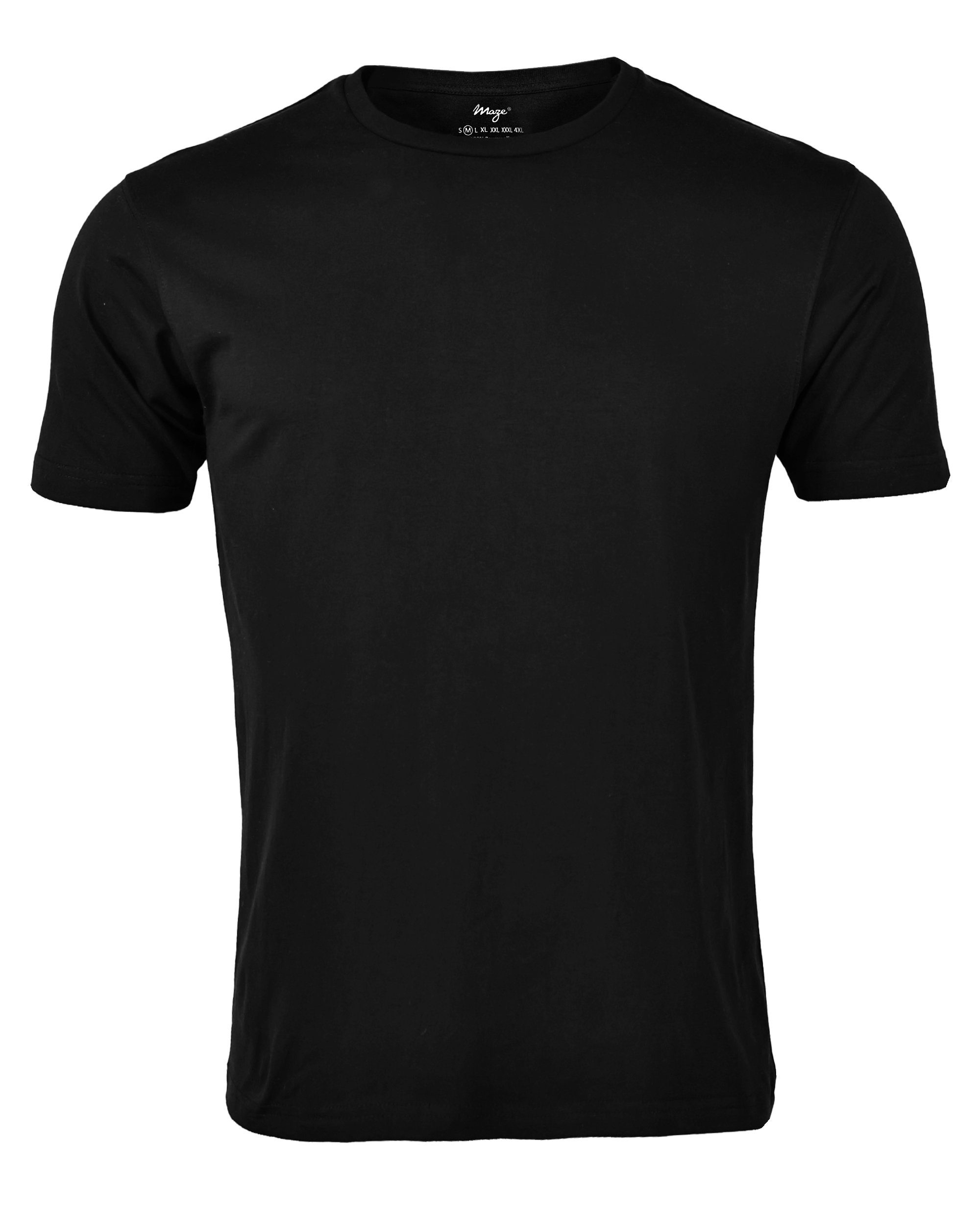 42021115 black T-Shirt Maze