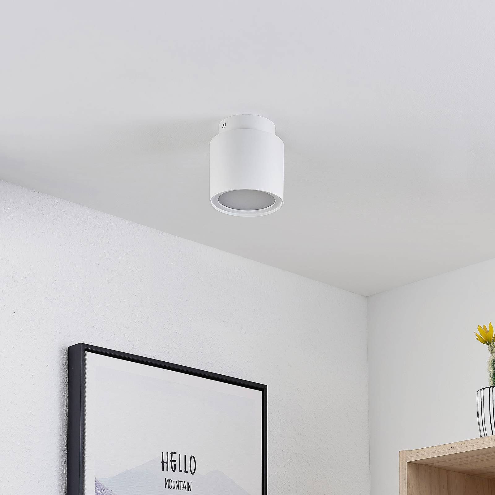 Arcchio Deckenstrahler Walisa, Nicht enthalten, 1 x 10 W LED GU10 Down + 1 x 4,6 W LED Up