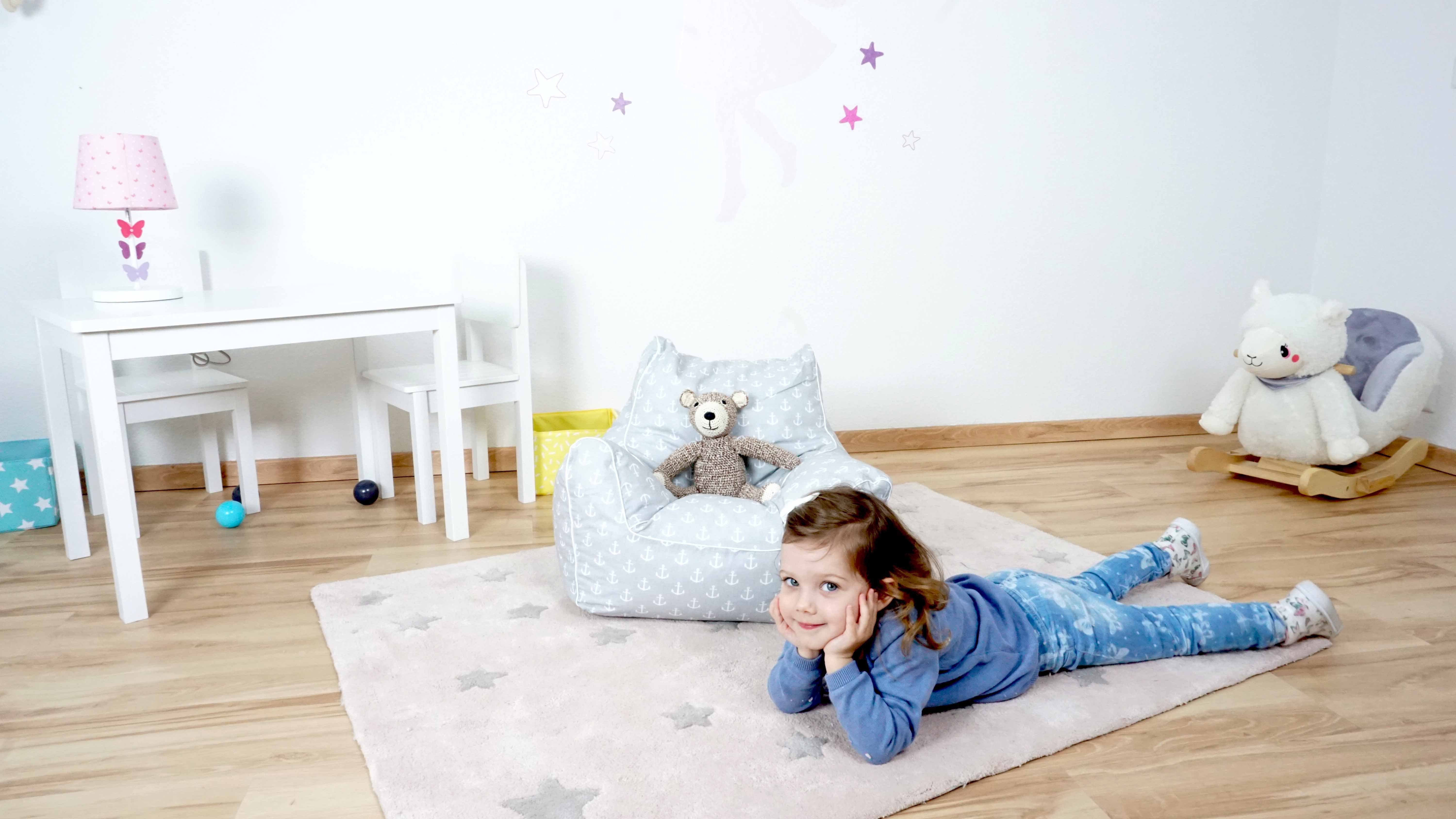 Maritim Grey, Knorrtoys® Sitzsack für in Kinder; Made Europe