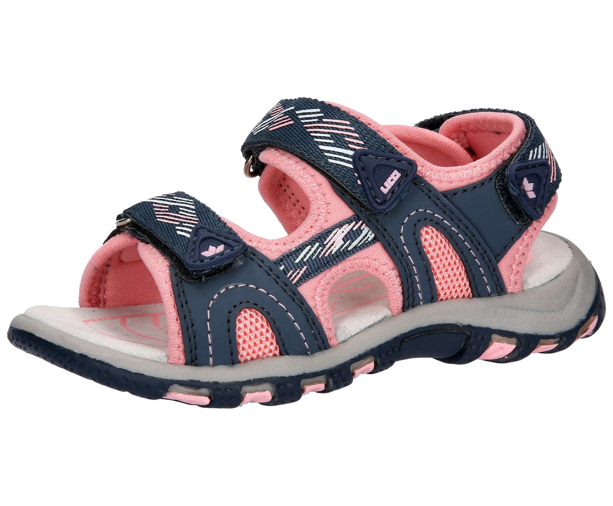 Lico Sandales Luca V Enfant – Semelle Souple TPR, Intérieur Cuir, Fermeture Velcro