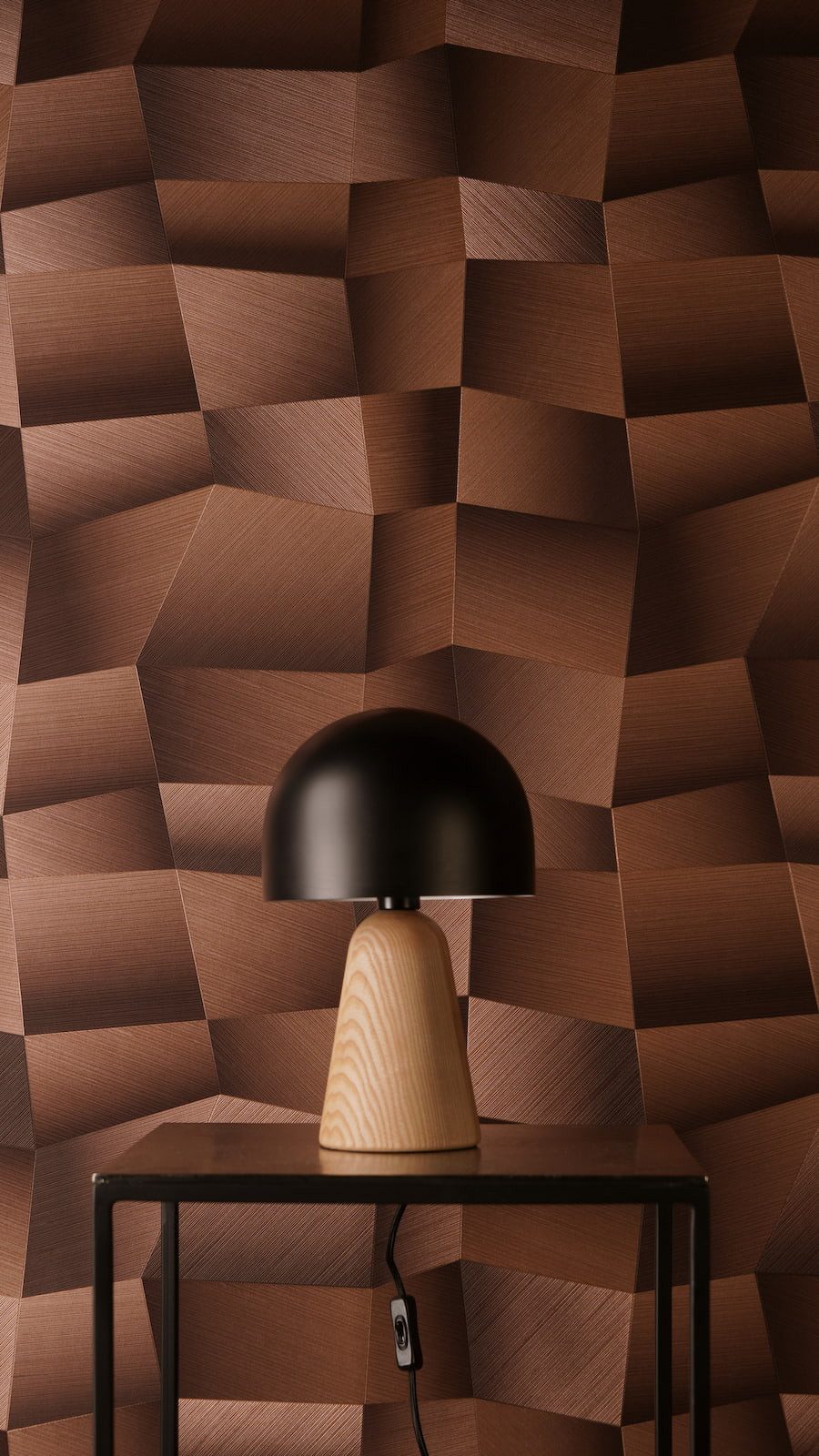 A.S. Création Vliestapete Grafisch Abstrakt 3D-Effekt Braun Bronze Metallic 79197-1