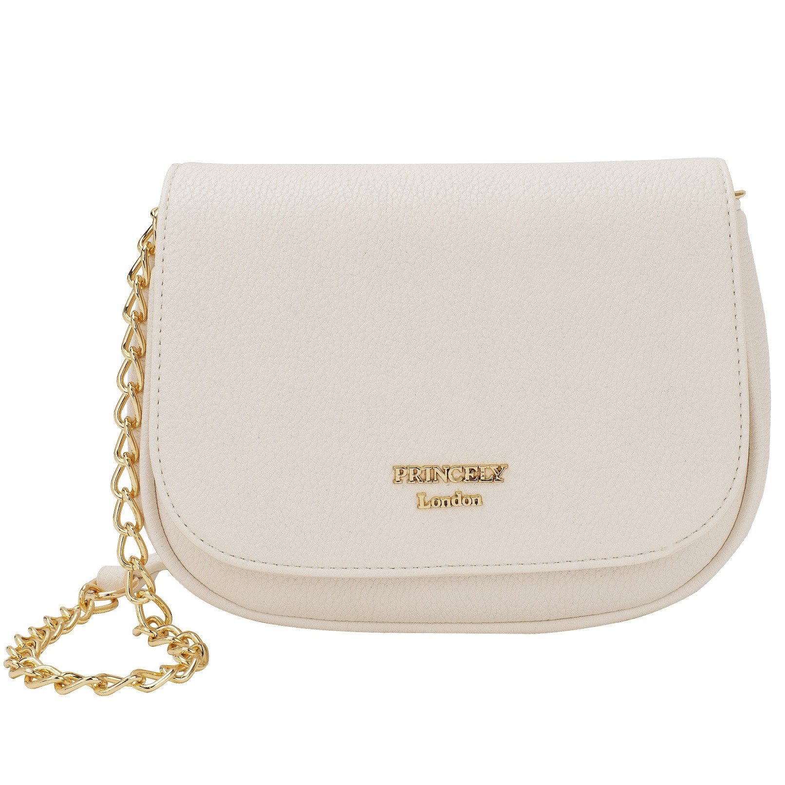 Princely London Satteltasche Betty – Elegante Schultertasche im Satteltaschen-Stil