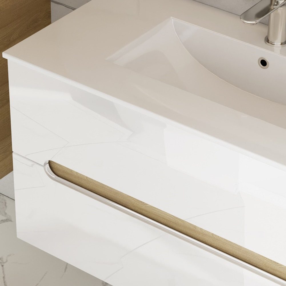 Faizee Möbel Badmöbel-Set Aliyah