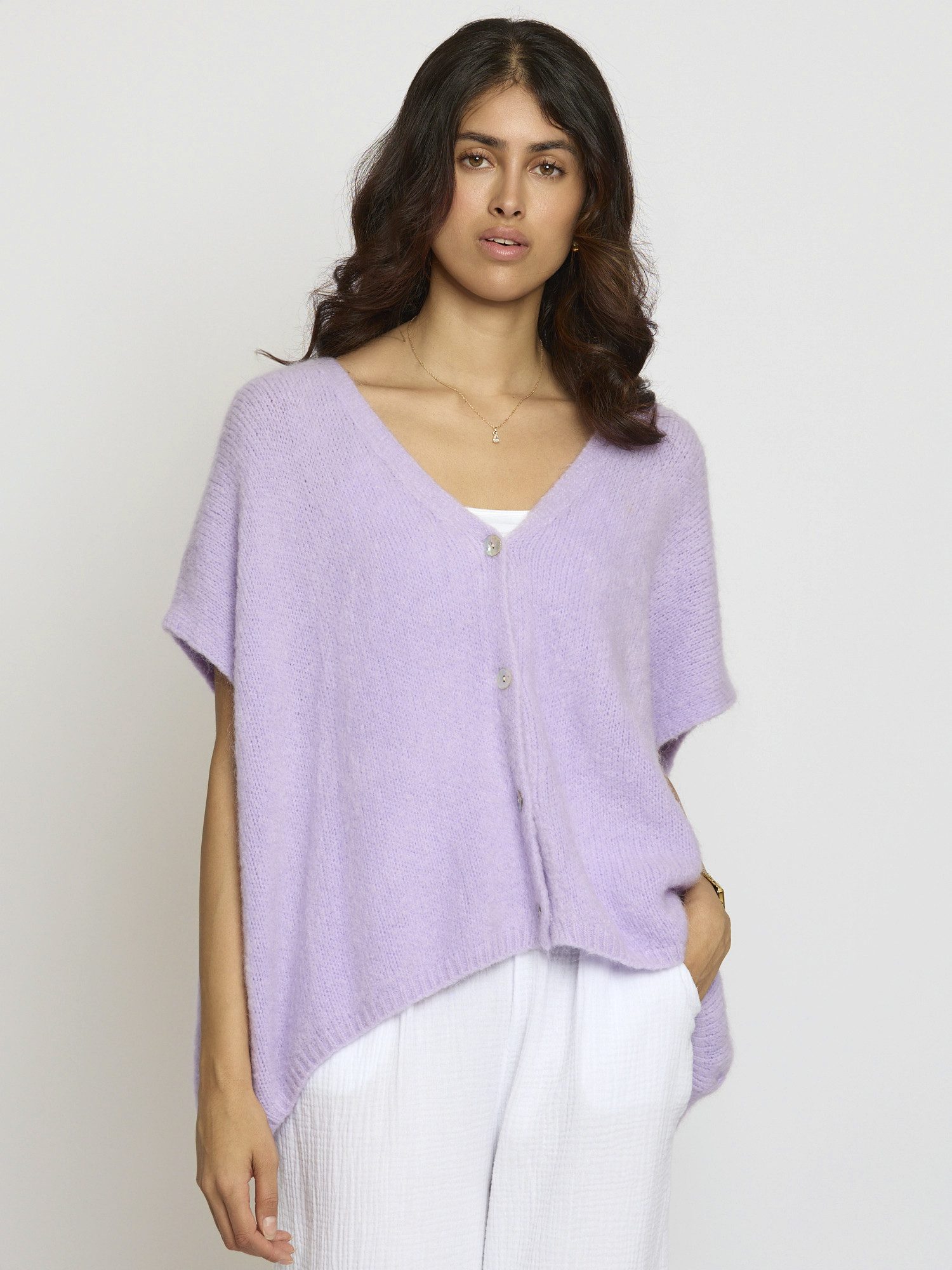 Lilavie Strickweste Ninaa One Size Oversize günstig online kaufen