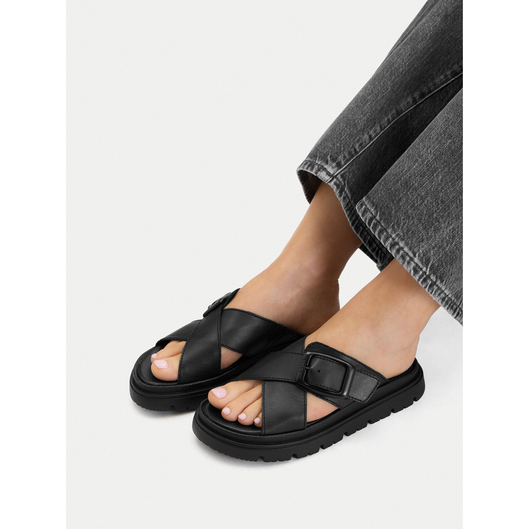 G-STAR G Star Raw Damen-Flip-Flops in Schwarz Badepantolette – Bild 2 von 4