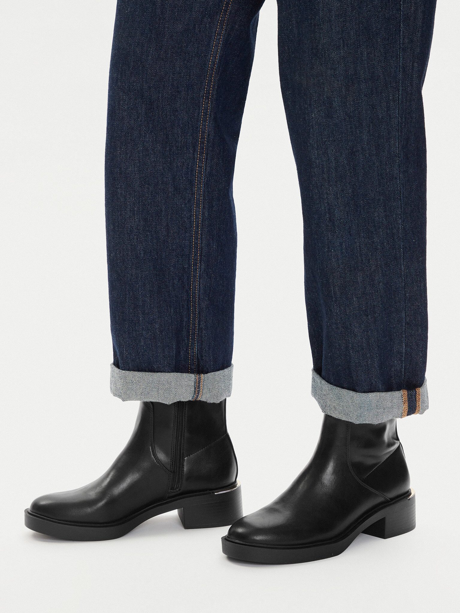 Jenny Jenny Damen-Knöchelstiefel Schwarz CEO-R25AW09228 Stiefel