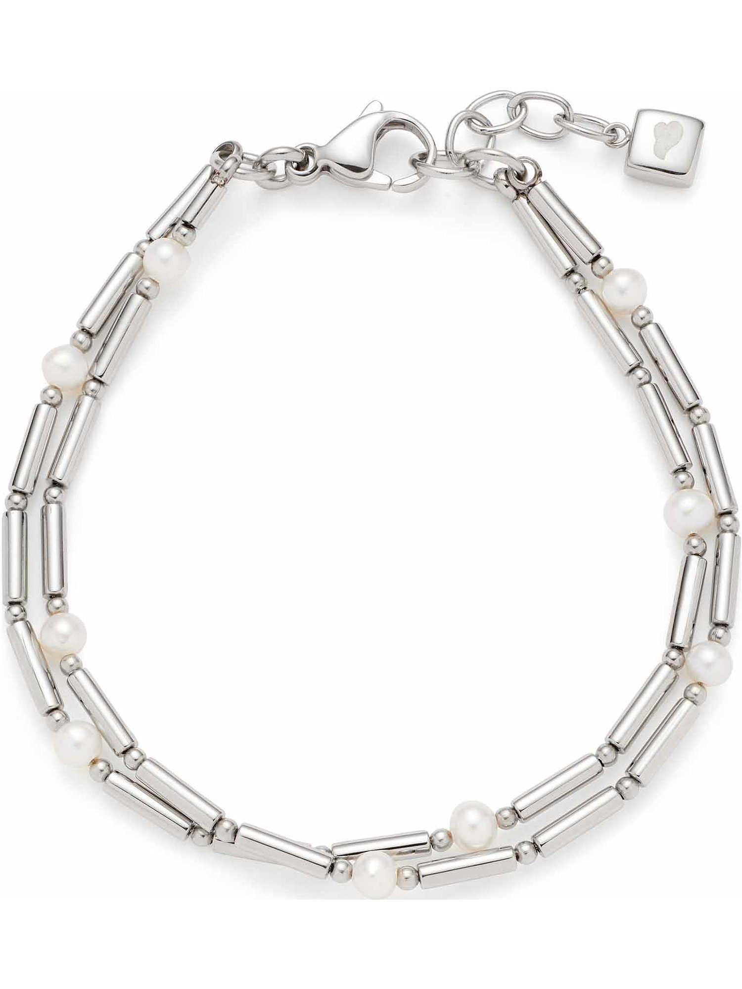 Edelstahlarmband Leonardo Damen-Armband Edelstahl