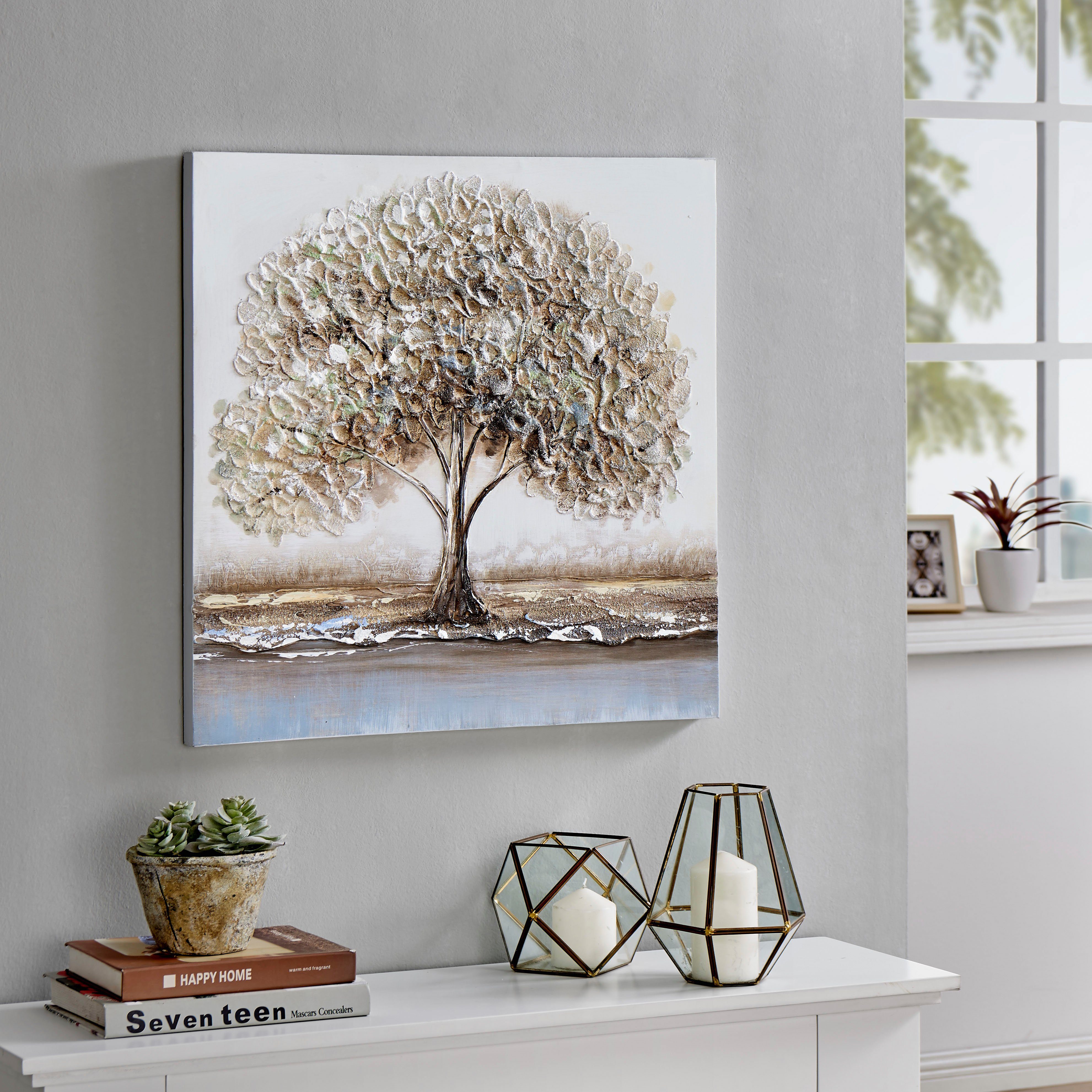 Home affaire Leinwandbild Baum günstig online kaufen