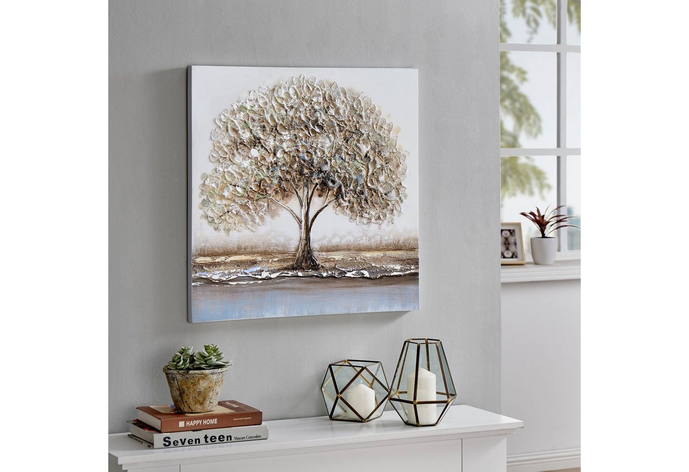 OTTO home Leinwandbild Baum
