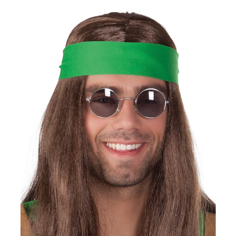 Kostüm Brille - John - für Erwachsene - silber