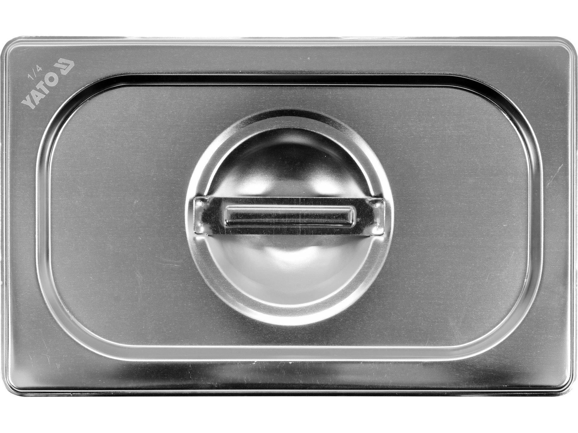 TRIZERATOP Aufbewahrungssystem Gastro Behälter, Deckel Edelstahl GN 1/1 - 2/3, Edelstahl 201, (Stück, Gastro)