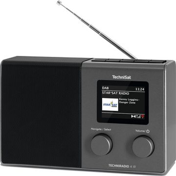 TechniSat TECHNIRADIO 4 IR kompaktes Internet-Radio (Digitalradio (DAB), Internetradio, UKW mit RDS, 3 W)