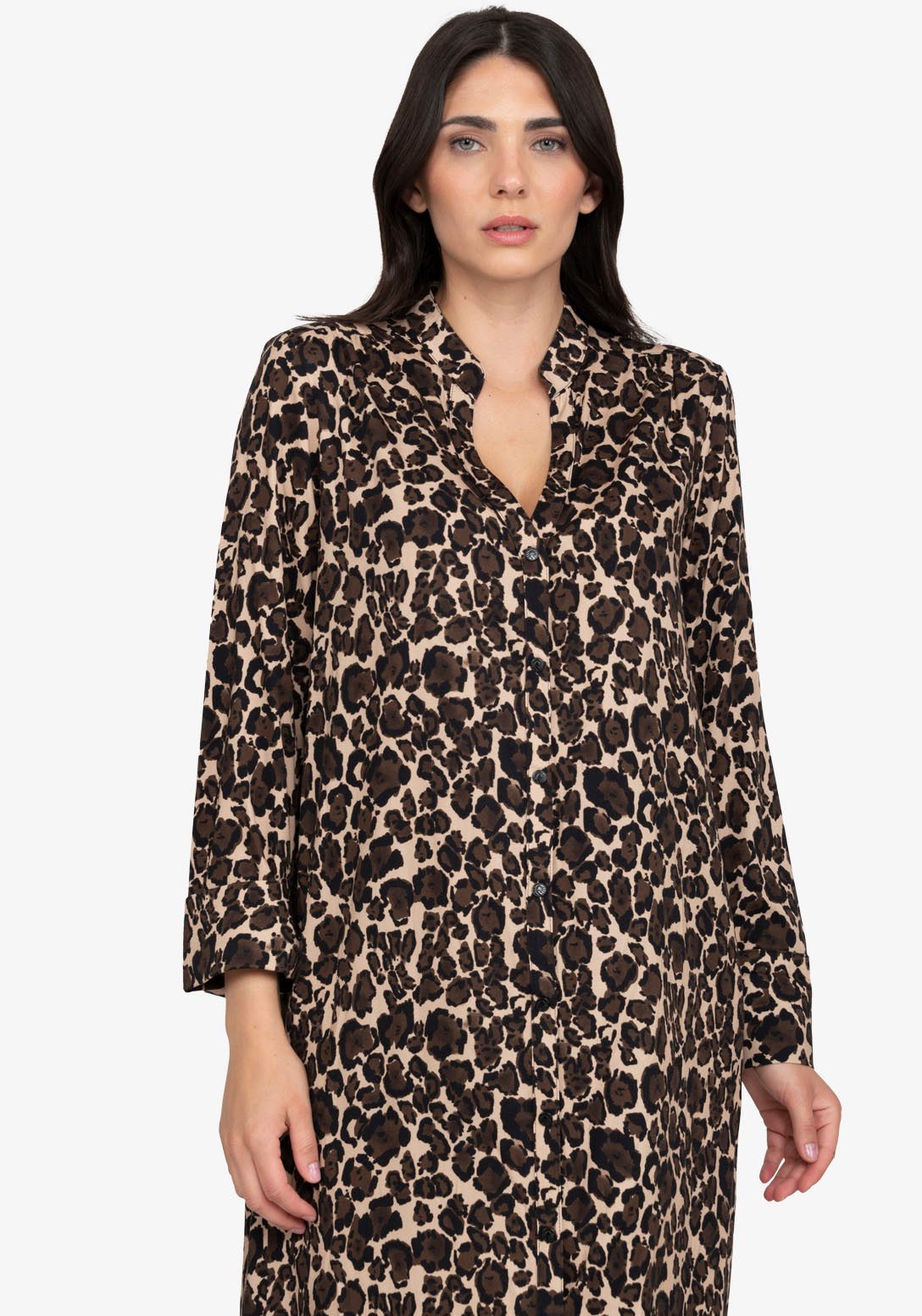 Sportalm Kitzbühel Druckkleid mit Animalprint günstig online kaufen