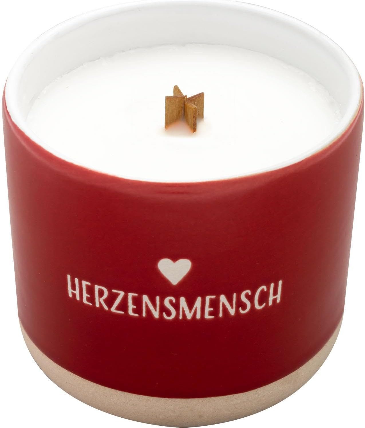Sheepworld Duftkerze Kerze Duftkerze Vanille Steinzeug-Becher Geschenk GRUS günstig online kaufen