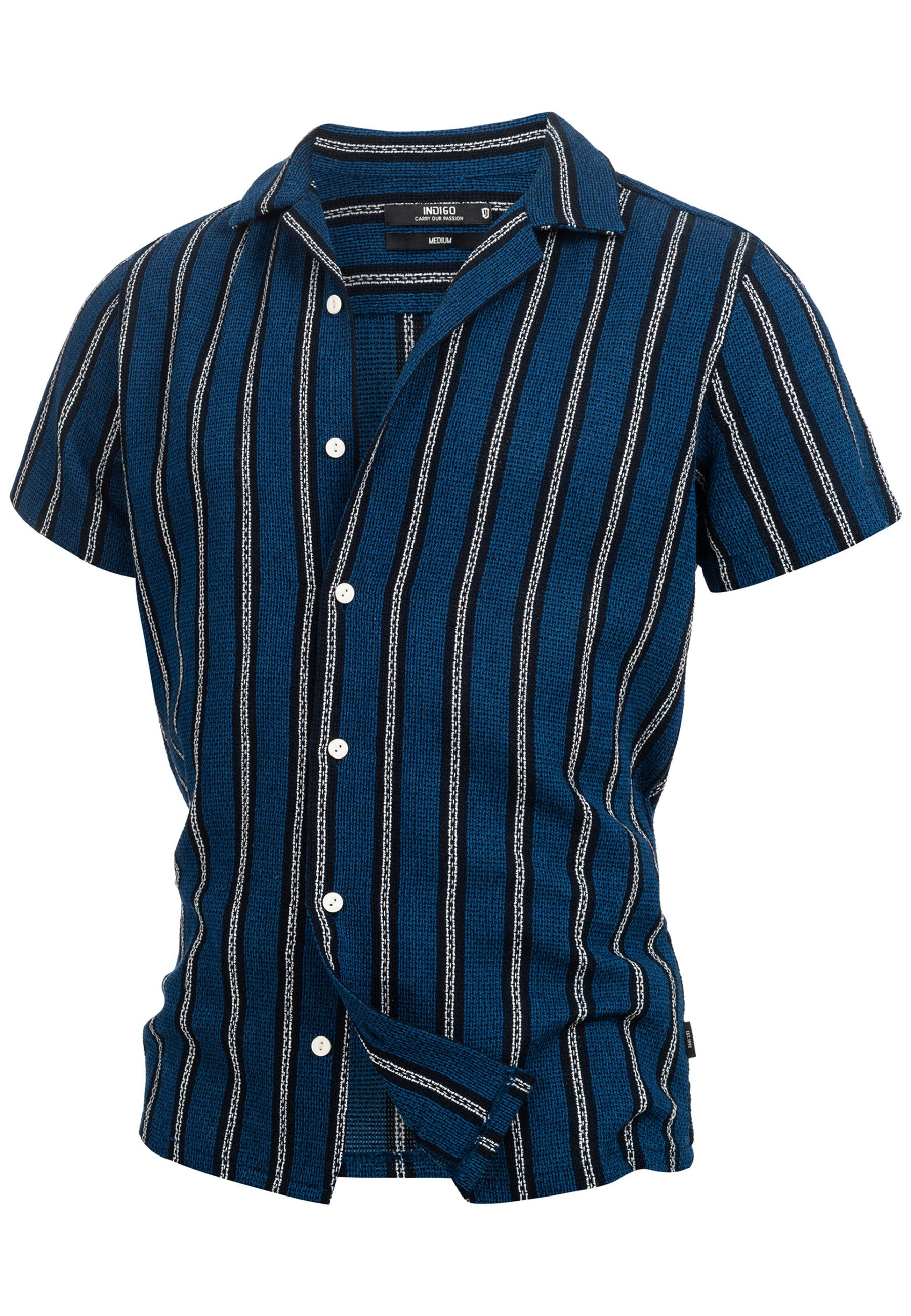 Indicode Kurzarmhemd Herren INCosby Herrenhemd Kurzarm leichtes Kurzarmhemd günstig online kaufen