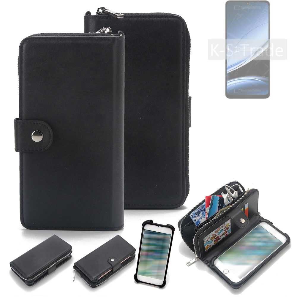 K-S-Trade Handyhülle für Doogee Note 59 Pro, 2in1 Handyhülle Schutzhülle & Portemonnee Cover Handy Hülle