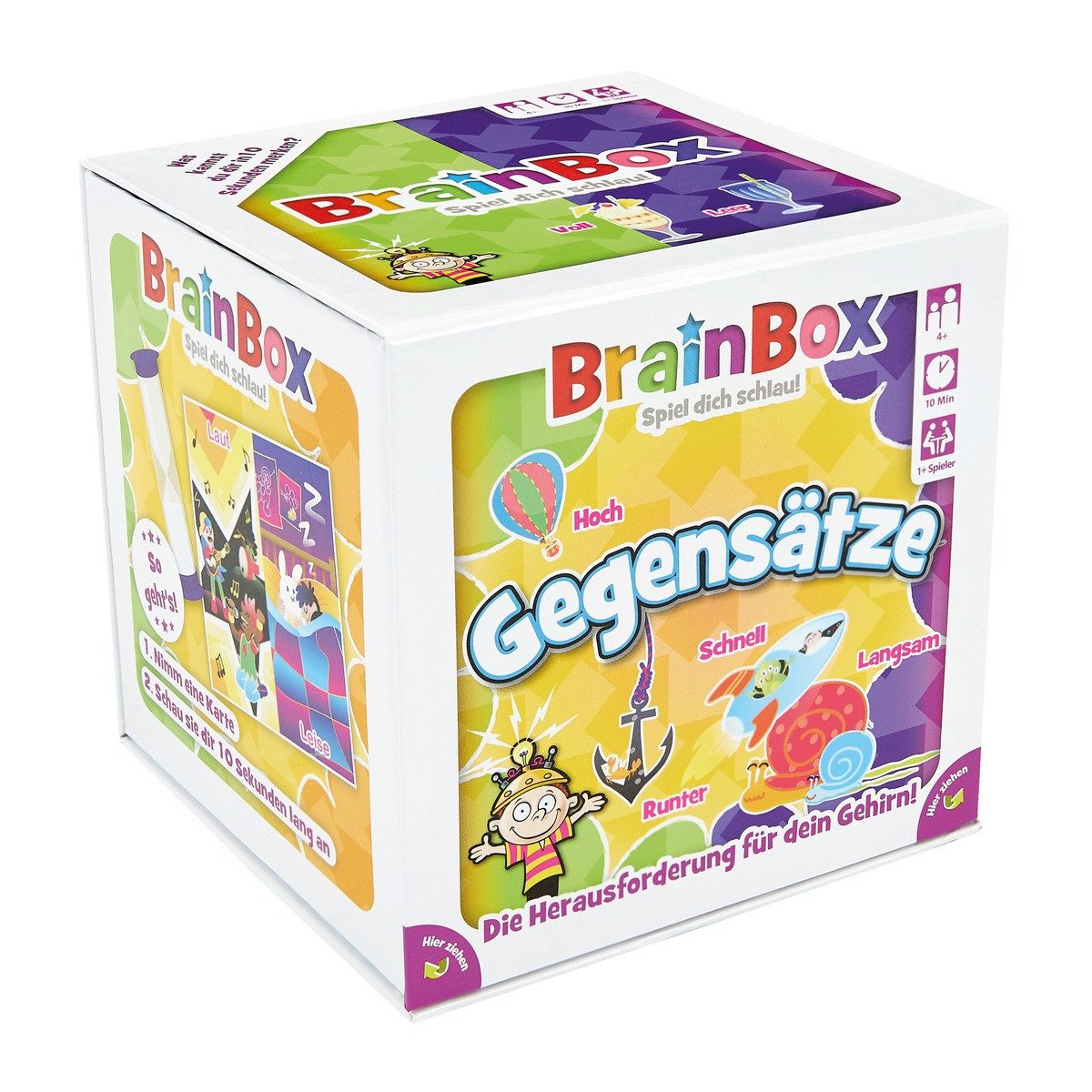 Carletto Spiel BrainBox Wissensspiel Gegensätze