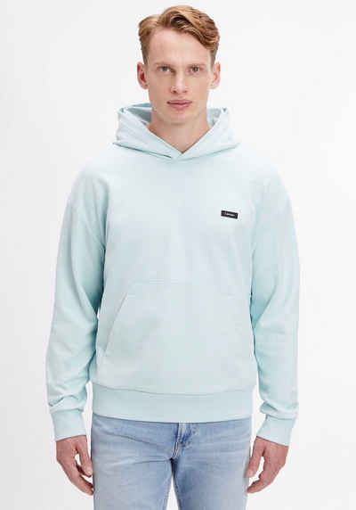 Calvin Klein Kapuzensweatshirt mit schlichter Kapuze und Kängurutasche