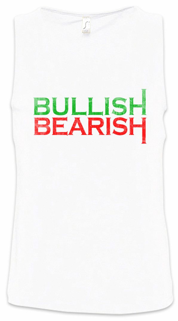 Tanktop Bullish Vs. Bearish Ärmelloses T-Shirt Bullisch Bärisch Investment