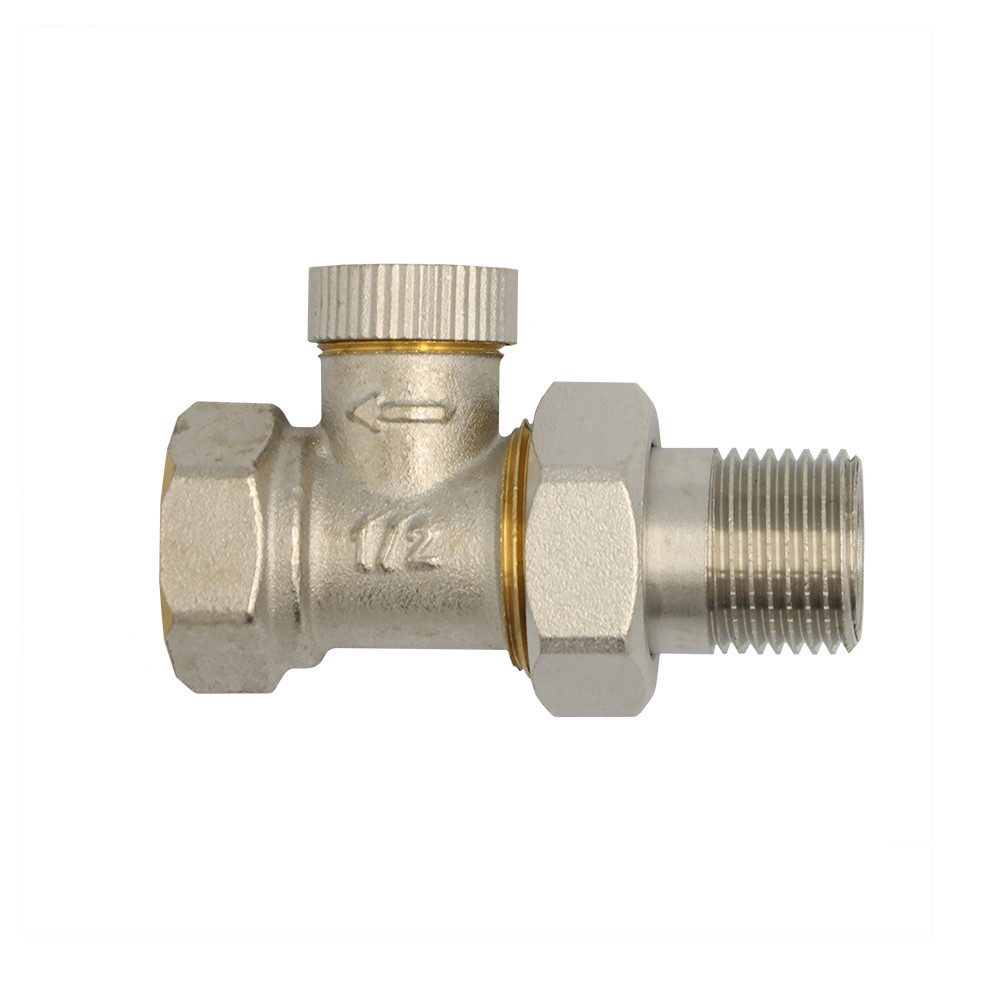 Sanicomfort Heizkörper Heizkörper Rücklaufverschraubung 1/2" Rücklaufventil