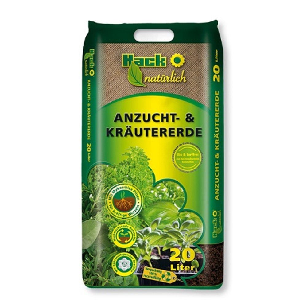 Anzucht- und Kräutererde Hack Anzuchterde & Kräutererde 20L