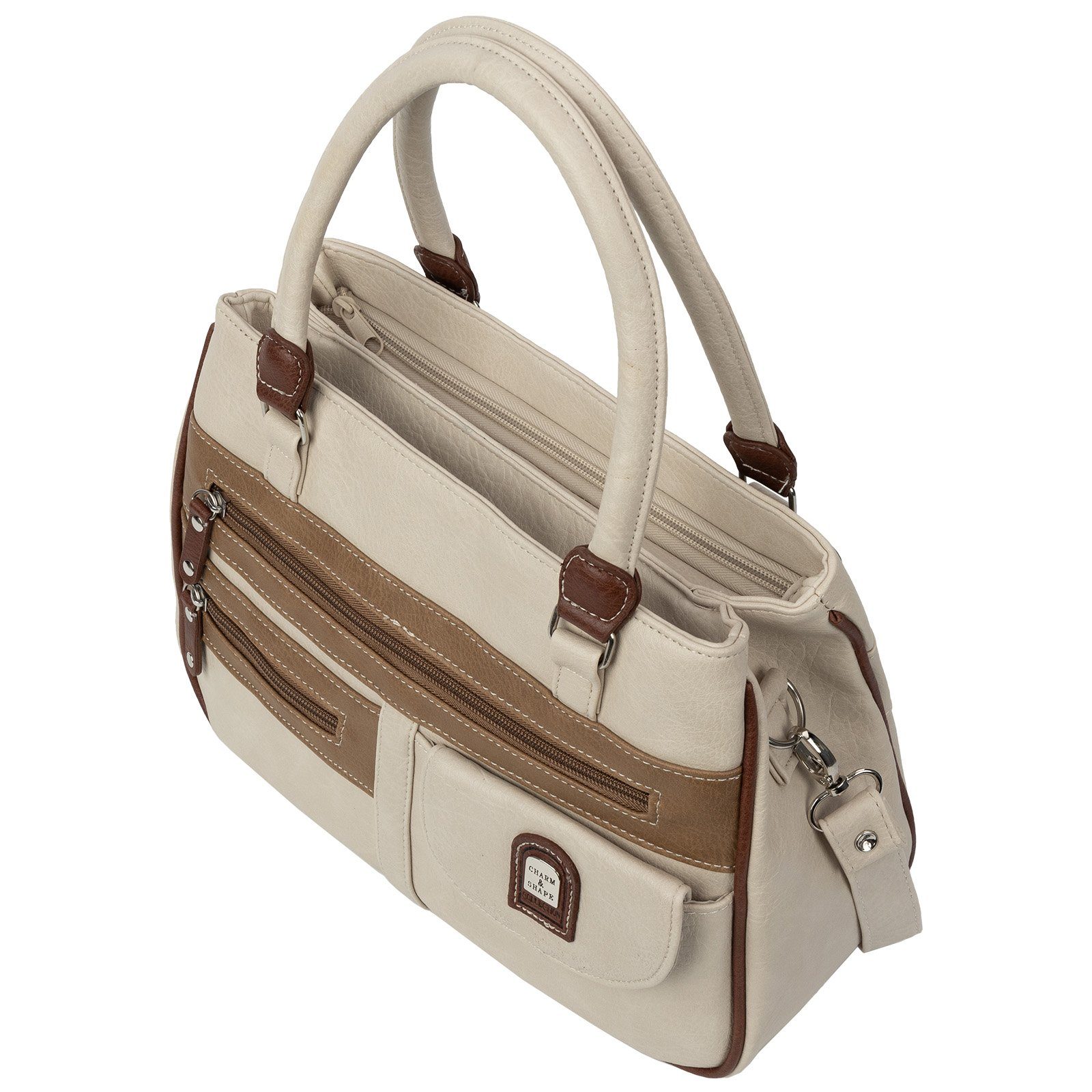 EAAKIE Umhängetasche Damen Tasche Schultertasche Umhängetasche Leder Optik Handtasche, als Schultertasche, Umhängetasche tragbar – Bild 4 von 5