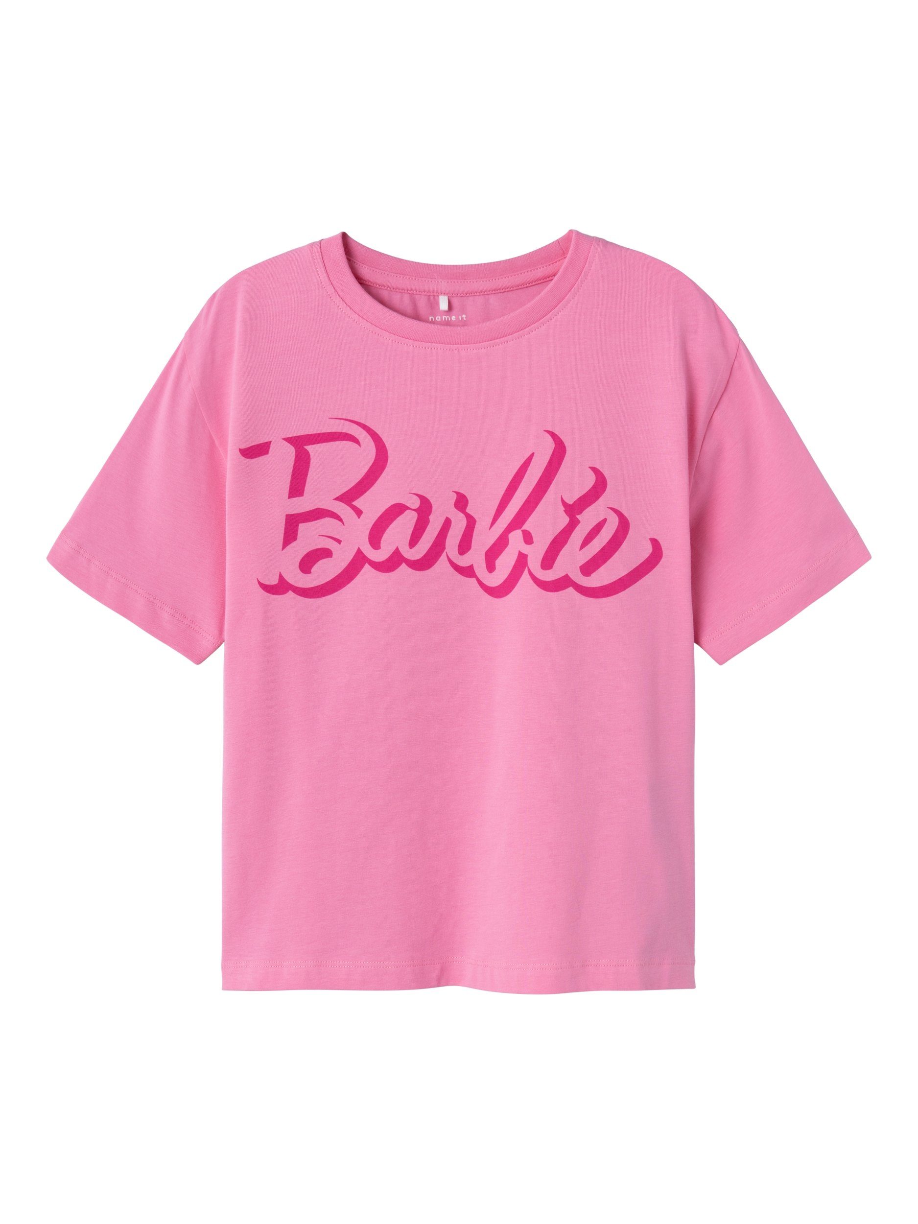 Name It Shirttop NKFDALINA BARBIE SS TOP S pink cosmos | Tops