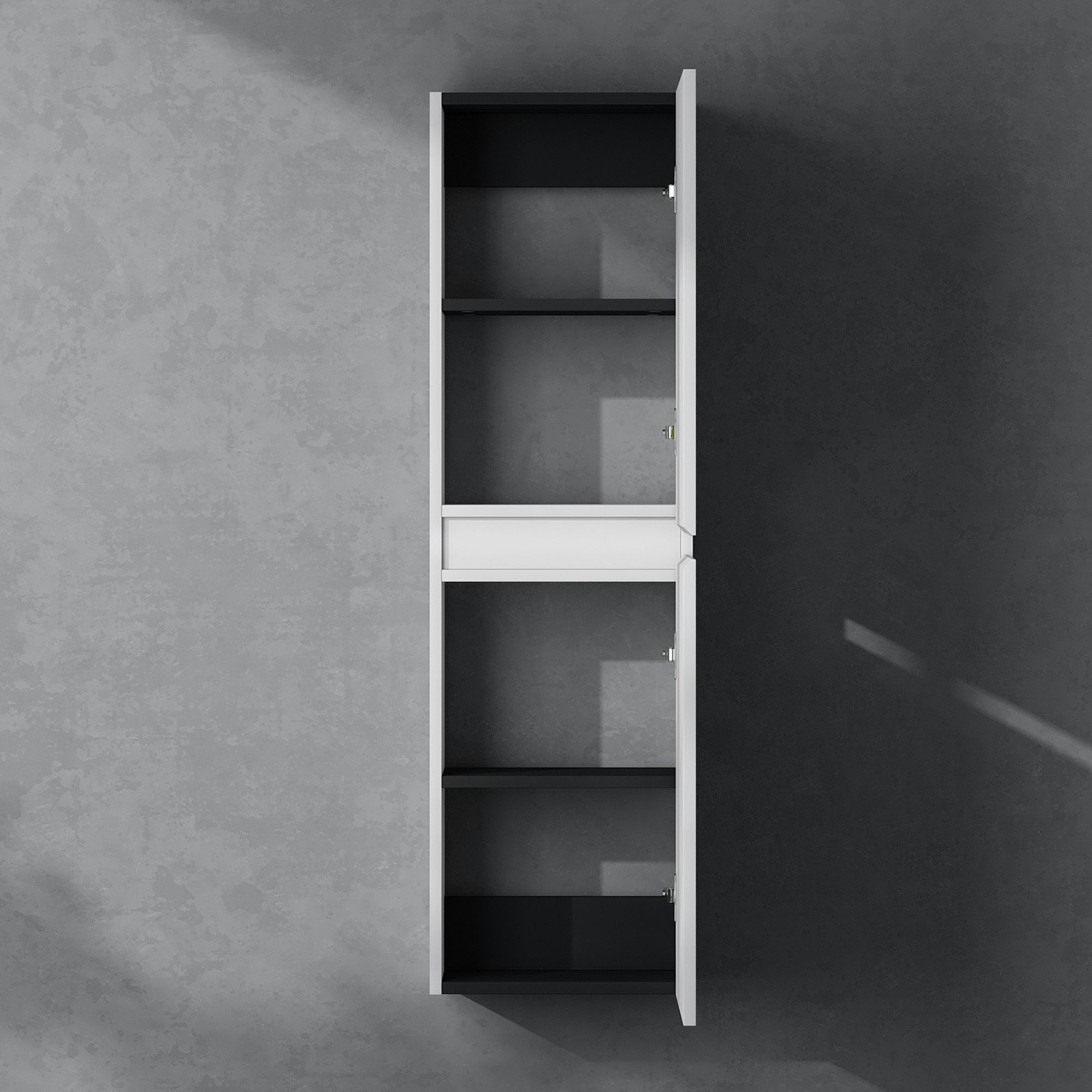 doporro Seitenschrank Badschrank Schmal Hochschrank Badezimmer Hängend Vero günstig online kaufen