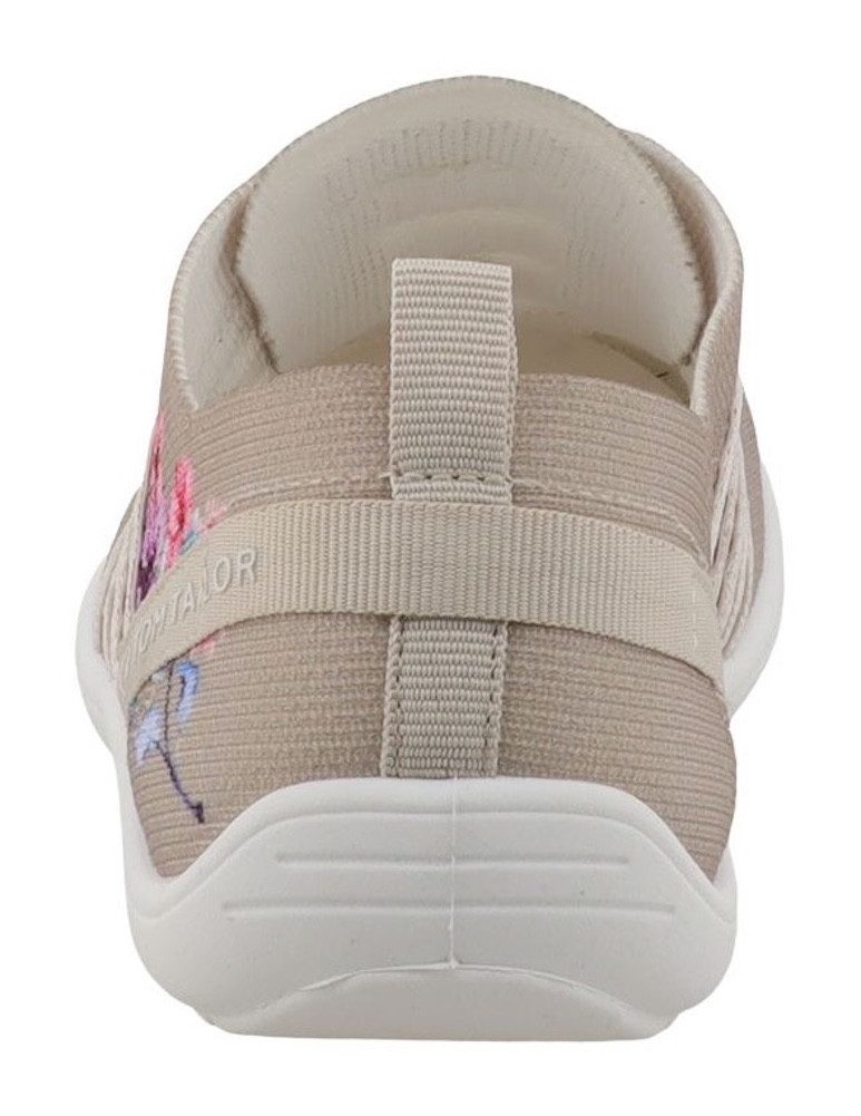 TOM TAILOR Patty Slip-On Sneaker Freizeitschuh, Halbschuh, Slipper mit hübschen Blütendrucken