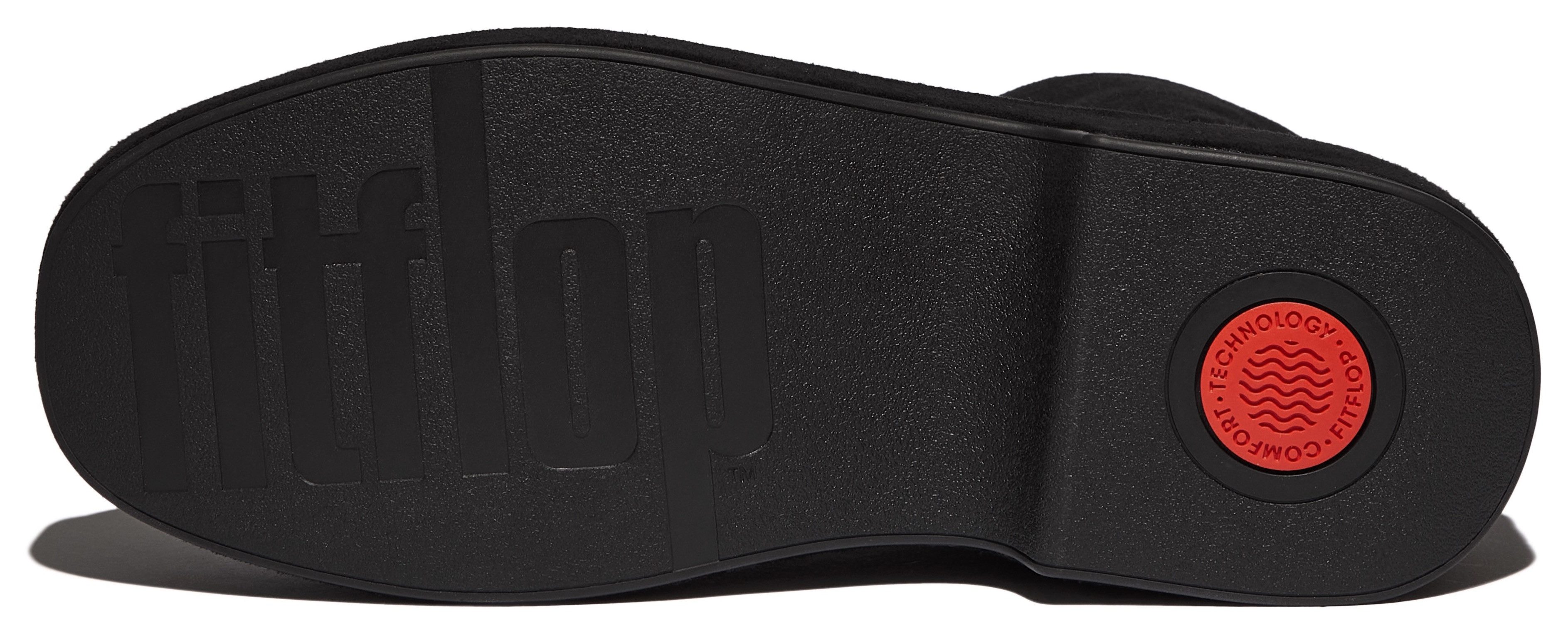 Fitflop F-LUMA Plateaustiefelette Stiefel, Chunky Boot mit Stretch-Schaft – Bild 4 von 5