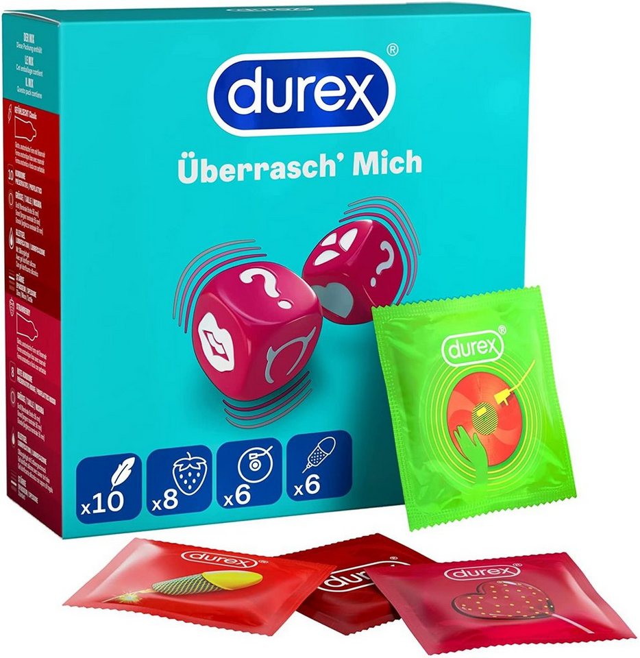 durex Kondome Durex Überrasch‘ Mich Kondome 1 x 30 Stück durex Kondome Durex Überrasch‘ Mich Kondome 1 x 30 Stück