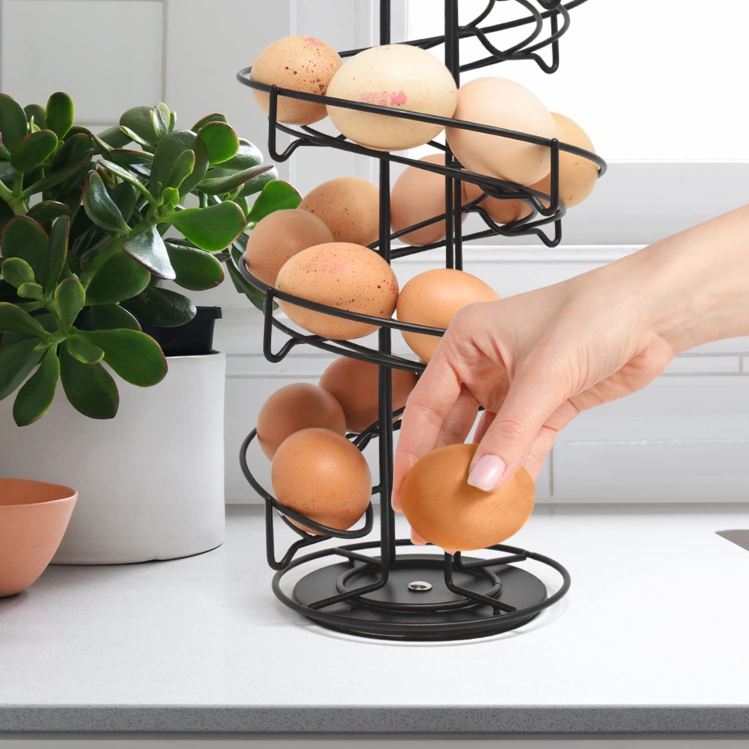 3-teiliger Deviled Egg Behälter Für 72 Eier – Stapelbar, Mit Deckel, Aus Kunststoff Für Kühlschrank & Transport