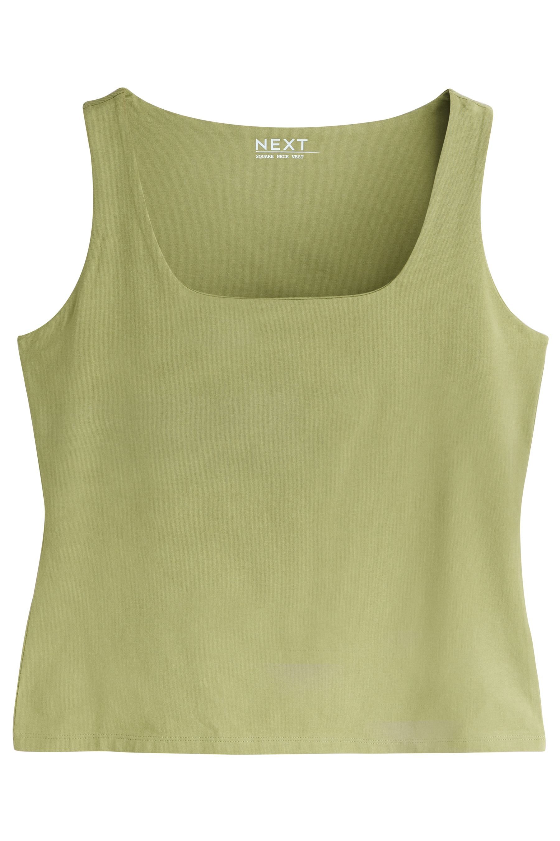 Next Shirttop Top mit eckigem Ausschnitt (1-tlg)