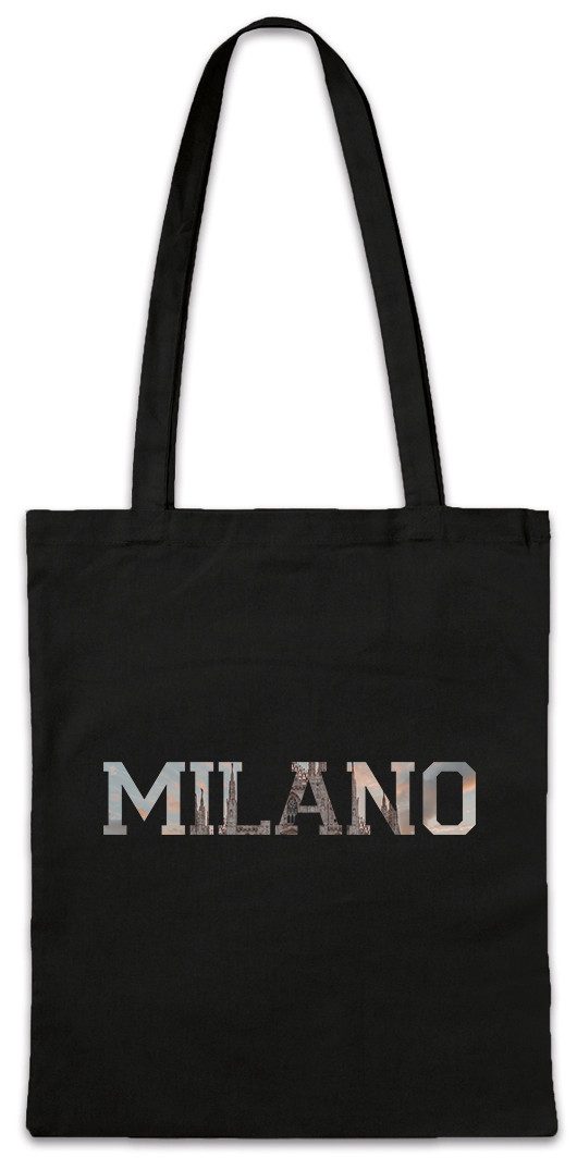 Urban Backwoods Beuteltasche Milano Stofftasche Skyline Stadt City Ville Città Ciudad Milan Mailand (1-tlg), Italien Lombardy Lombardei Stadt