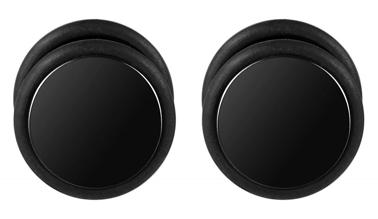 Adelia´s Paar Ohrhänger Unisex Ohrstecker aus Edelstahl Ø 12 mm