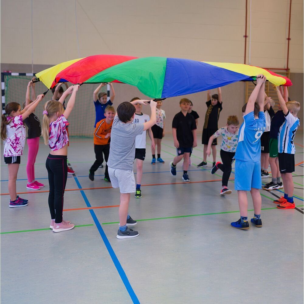 Kinder Schwungtuch Sport-Thieme Handgriffe ø und Erwachsene m, Spiel, Standard, 12 4 Für