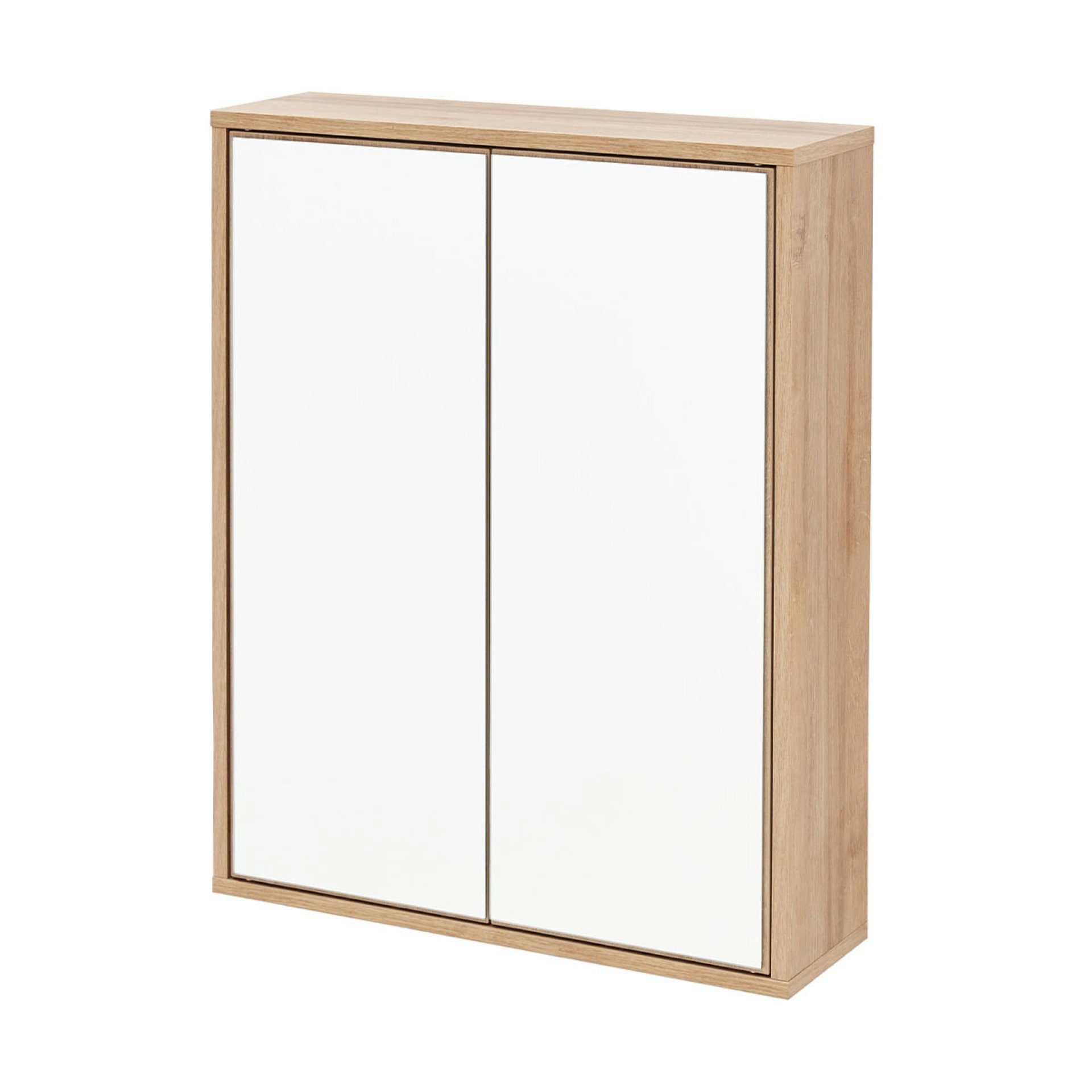 BADEDU Spiegelschrank Spiegelschrank, Badschrank, Badezimmerspiegel, Spiegelkasten