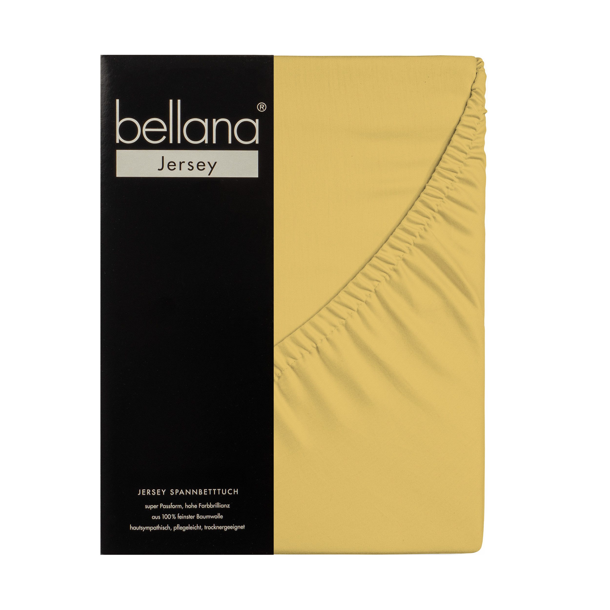 bellana Spannbettlaken Bellana jersey, Jersey, Gummizug: rundum, (1 Stück), 120g/m², 100% Baumwolle