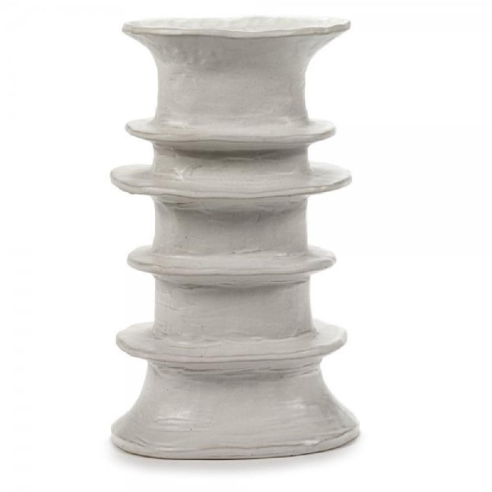 Serax Dekovase SERAX Vase Billy 04 White Large (30cm)