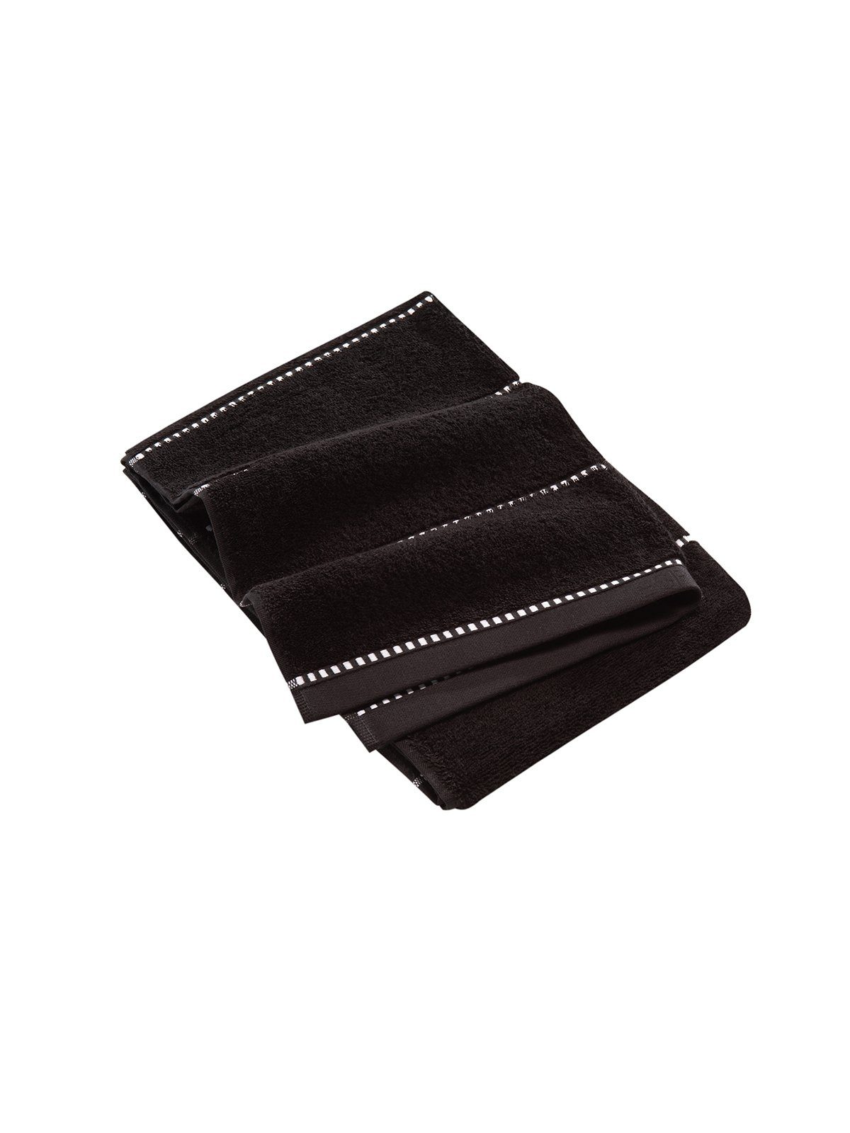 Esprit Handtuch Handtuch 50 x cm STRIPES, (Stück, 1-St), black Markenqualität Frottier 100 BOX hohe
