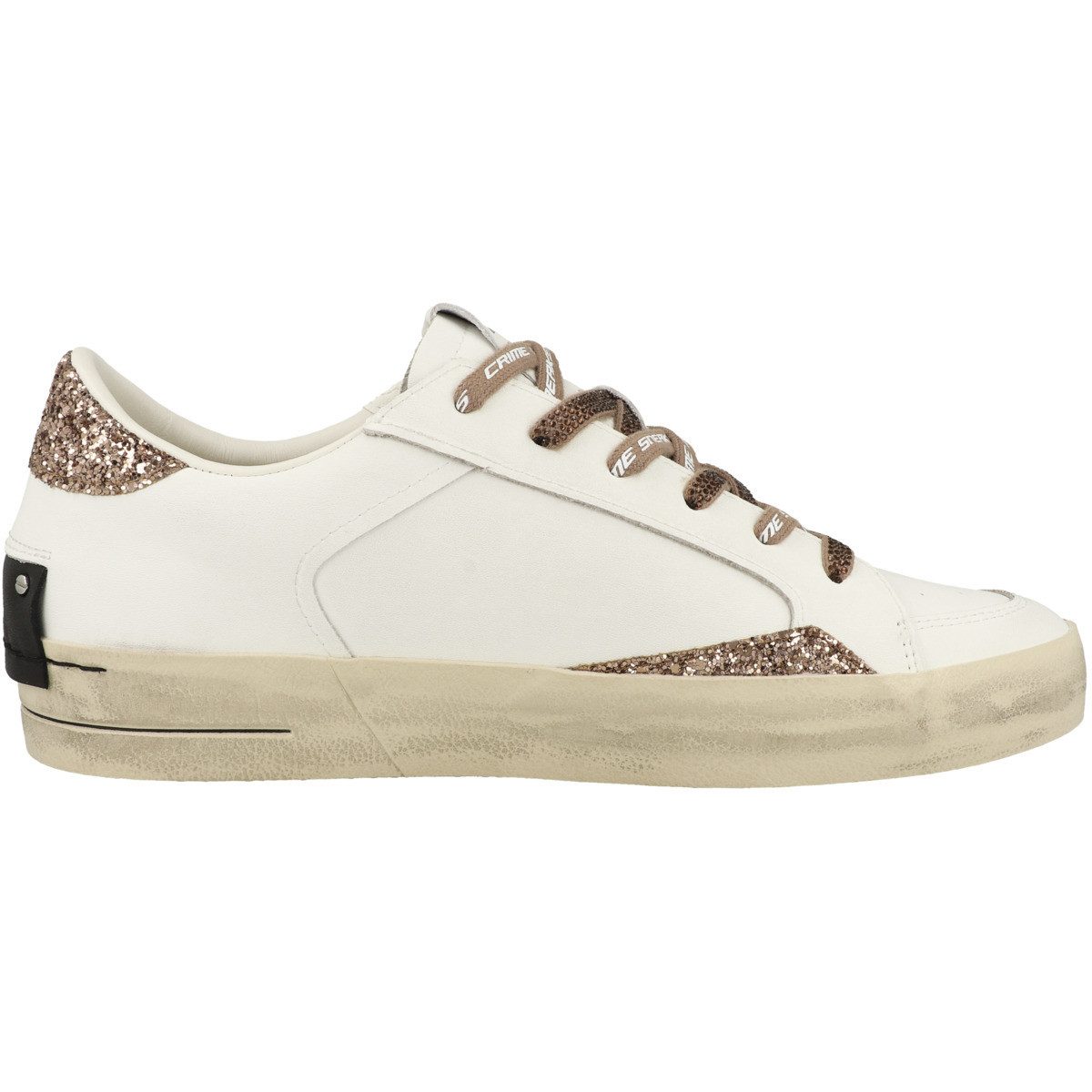 CRIME LONDON SK8 DELUXE Damen Sneaker Turnschuhe, Sportschuhe, Freizeitschuhe, Halbschuhe, Schnürschuhe