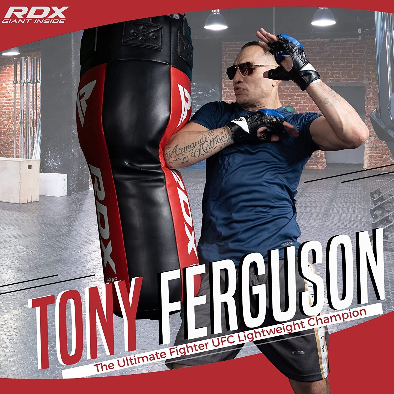 RDX Sports MMA-Handschuhe RDX Professionelle MMA Handschuhe, MMA Gloves Kampfsport Boxsack