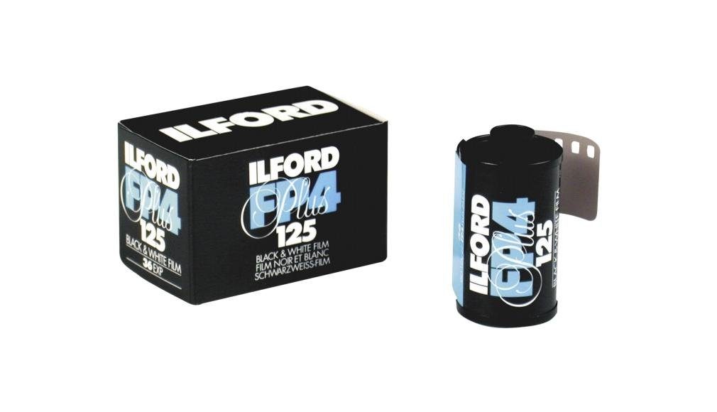 Illford Schwarzweißfilm FP4 plus 125 135-36