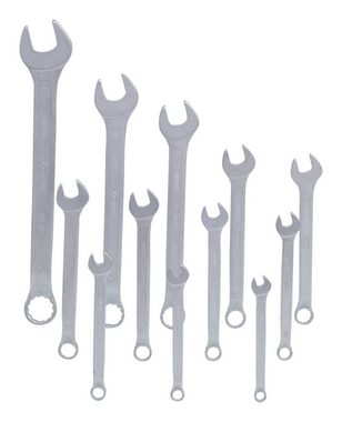 KS Tools Maulschlüssel, Ringmaulschlüssel-Satz, 12-teilig gekröpft, 6-22 mm