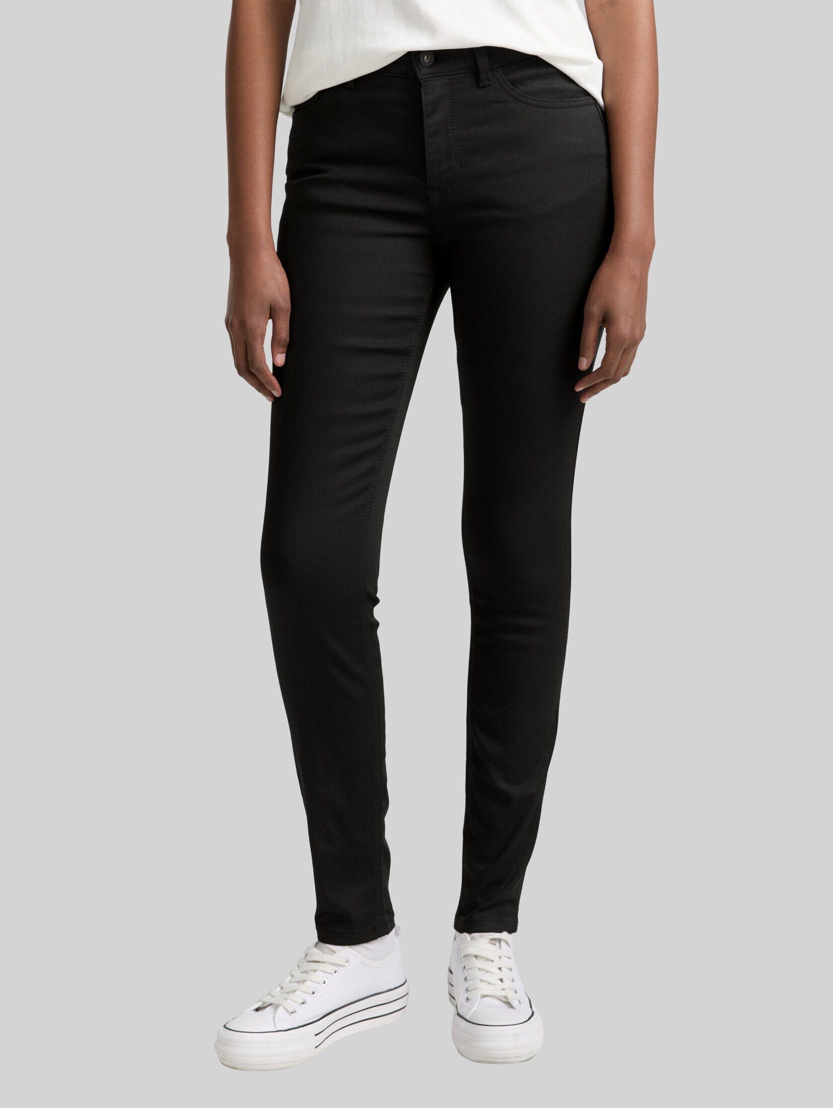 TOM TAILOR Denim Skinny-fit-Jeans Jeanshosen TTNELA Extra Skinny Jeans mit TENCEL(TM) Modal